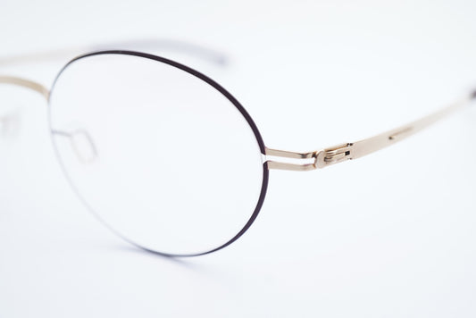 ic! berlin/アイシーベルリン/Osure Rose Bordeaux Circle/フレーム(眼鏡)